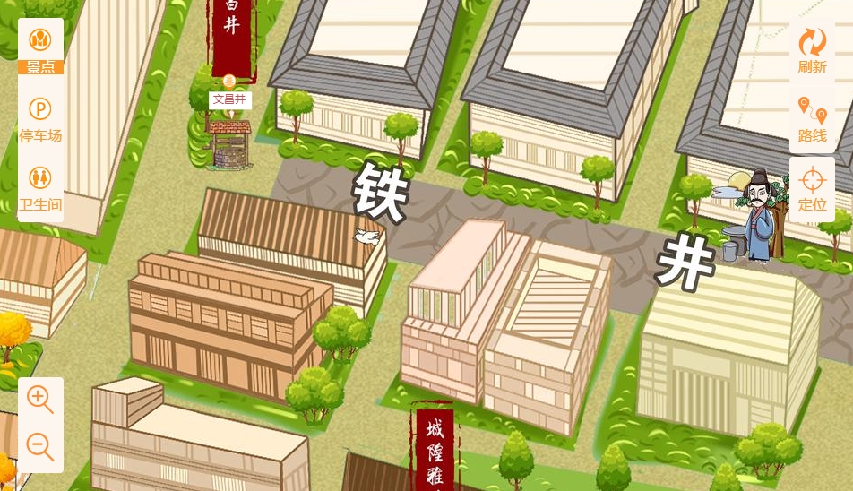 和顺智慧景区：手绘地图与语音导览的完美融合